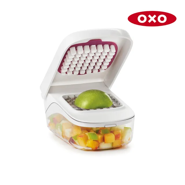 【美國OXO】好好壓切丁盒 切菜器(一壓成丁 適用洋蔥 蘿蔔 馬鈴薯 等各式食材)