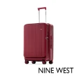 【NINE WEST 官方直營】買一送一。買就送20吋登機箱│經典直條 前開式 28吋 24吋 行李箱(多款)