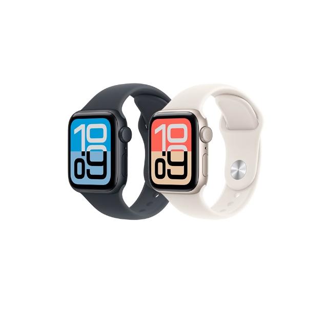 【Apple】Apple Watch SE 3 GPS + 行動網路 40mm(鋁金屬錶殼搭配運動型錶帶)