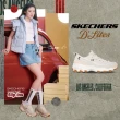 【SKECHERS】舒華 代言款 女鞋 休閒系列 休閒鞋 瞬穿舒適科技 D LITES(150537NTTP)
