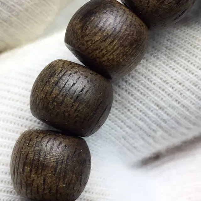 【桃花源創意工坊】芽莊棋楠老料桶株沉香沉水(手鍊)
