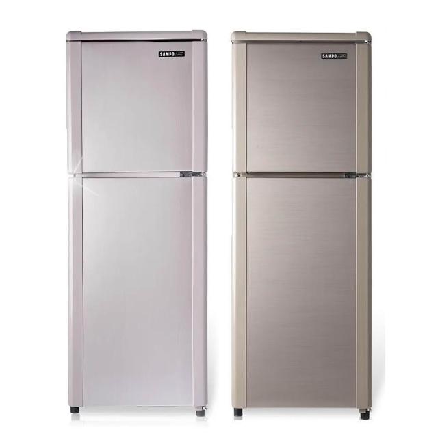 【SAMPO 聲寶】140L一級能效經典品味系列定頻右開雙門冰箱(SR-C14Q)
