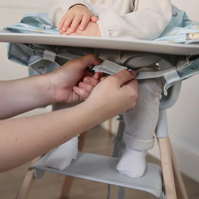 【英國BiBADO】防髒防水圍兜 短袖 副食品階段用(兒童畫畫衣/可結合學習餐具)