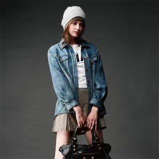 【mia mia】純棉水洗牛仔外套