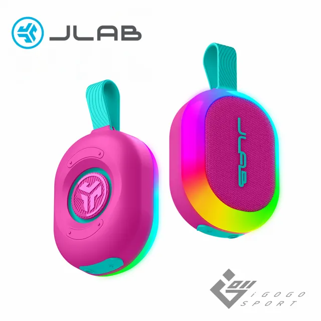 【JLab】Pop Party 無線藍牙喇叭(RGB 無線 藍牙 攜帶式 高cp值 5W IPX5)