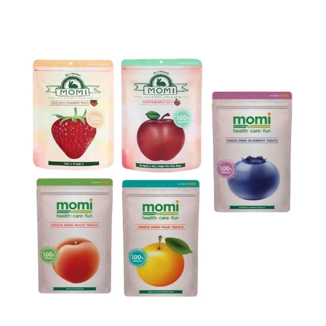 【MOMI 摩米】小動物水果凍乾 15g/包 兩包組(小動物零食 鼠兔點心 凍乾零食)