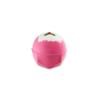 【LUSH 嵐舒】紅粉布丁汽泡彈 200g(零陵香/杏仁油/聖誕節/泡澡/交換禮物)
