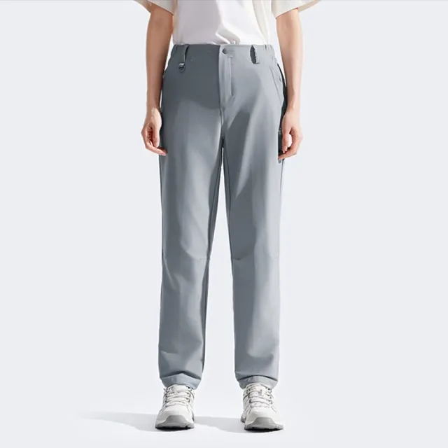 【The North Face】北臉 長褲 女 休閒褲 防潑水 防風 W HIKE TEK PANT 灰 NF0A8DXEH5F