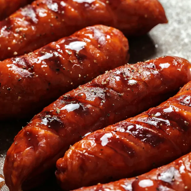 【國際牛肉店】牛肉香腸300g五支入/原味-任選五包(清真料理 / 本土溫體溯源牛肉)
