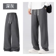 【NEW FORCE】歐美男士寬鬆休閒直筒長褲-3色可選(運動長褲/休閒長褲/男裝/秋冬長褲/抽繩長褲)