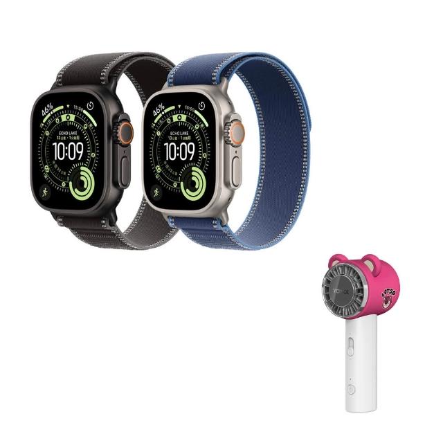 迪士尼製冷扇組【Apple】Apple Watch Ultra 3 GPS+行動網路 49mm(鈦金屬錶殼搭配越野錶環)
