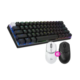 【Logitech G】PRO X 觸感軸職業機械式60%電競鍵盤(黑)