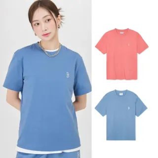 【MLB】Logo短袖T恤 背心 紅襪/守護者/洋基隊(TSB03_多款任選)