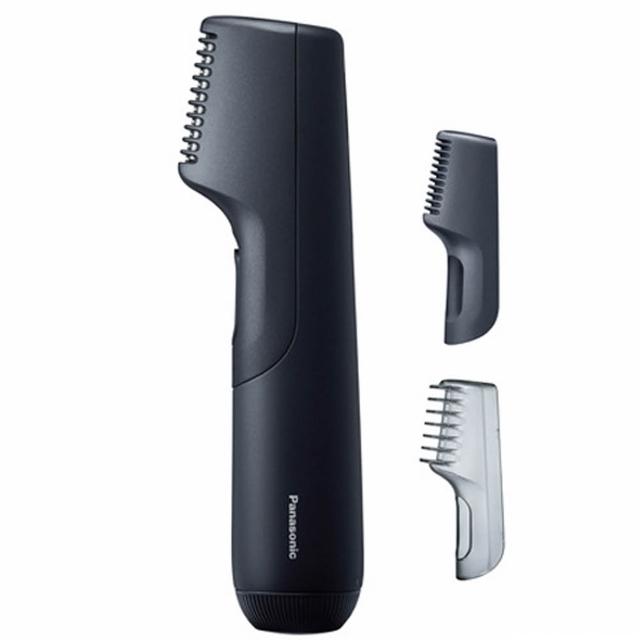 【Panasonic 國際牌】男士電動除毛刀/藍 美體修容刀(電池式、全機可水洗)