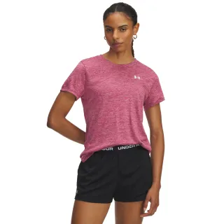 【UNDER ARMOUR】UA 女 Tech Twist 短袖T-Shirt_1384230-659(粉紅色)