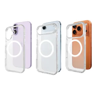 【Timo】iPhone 17/17e/16e/16/15/13/12/11/7+/8+ 系列任選 MagSafe磁吸防摔透明手機殼