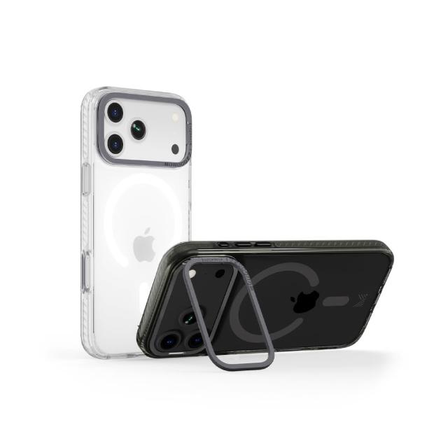 【MONOCOZZI】iPhone 17/Air/Pro/Pro Max 磁吸金屬鏡頭支架防摔保護殼(支援MagSafe 手機殼)