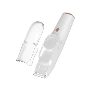 【KIDMORY】智能理髮器-吸剪合一 KM-236(附3種梳套/全機防水/兒童寵物理髮/自動吸髮)