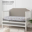 【LEVANA】SOHO四合一嬰兒成長床+單面床墊+美國棉花床包+六合一嬰兒床保潔床墊(嬰兒床/成長床/多功能床)