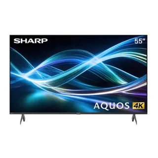 【SHARP 夏普】58H快配★55型 AQUOS LED 4K UHD Google TV聯網顯示器(4T-C55HJ6000X)