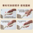 【NEOFLAM】Midas Plus可拆式陶瓷塗層鍋4件組-奶霜白(IH爐可用鍋/非鐵氟龍不沾塗層)