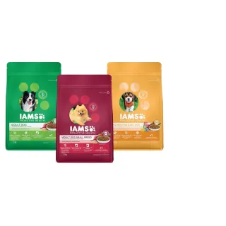 【IAMS愛慕思】健康優活 狗乾糧 1.5kg 寵物/狗飼料/狗食(口味任選/幼犬/小型犬/成犬/全齡)