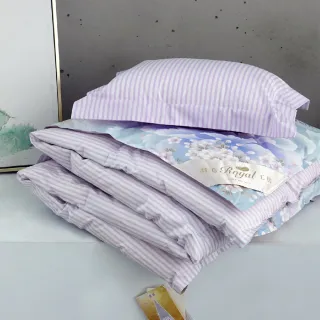 【皇室羽毛工房】日本芬多精羽絨薄被-薰衣草(雙人)