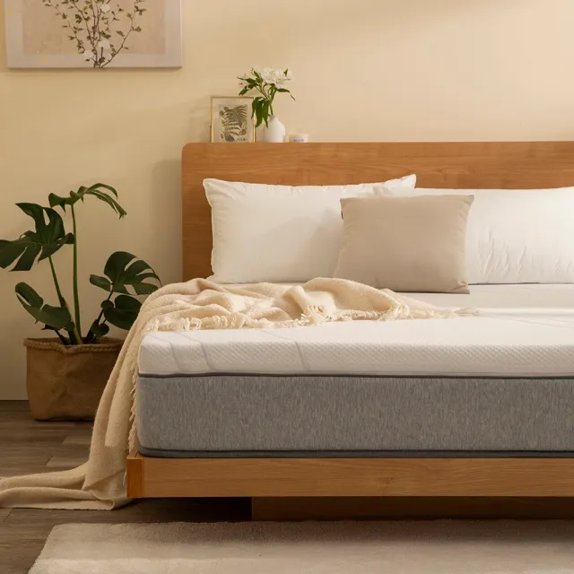 【hoi! 好好生活】Sleep ONE 舒眠獨立筒床墊歐規雙人加大6尺180*200*22cm(獨立筒不干擾枕邊人)
