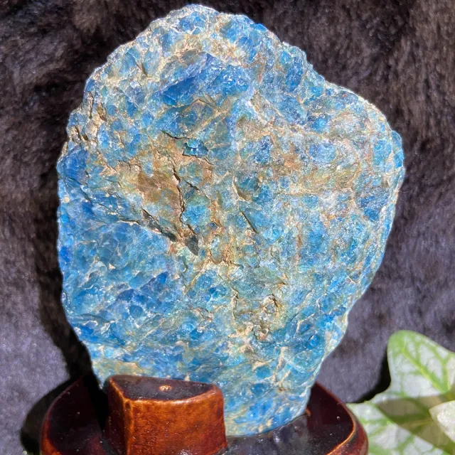 【Cozy 世界水晶原礦與茶】藍磷灰原礦 42-7(自我的思考能夠更為清晰)