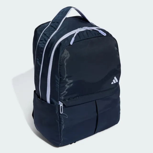 【adidas 愛迪達】Yoga Bp 後背包 瑜伽 戶外 運動 休閒 深藍(JD2250)