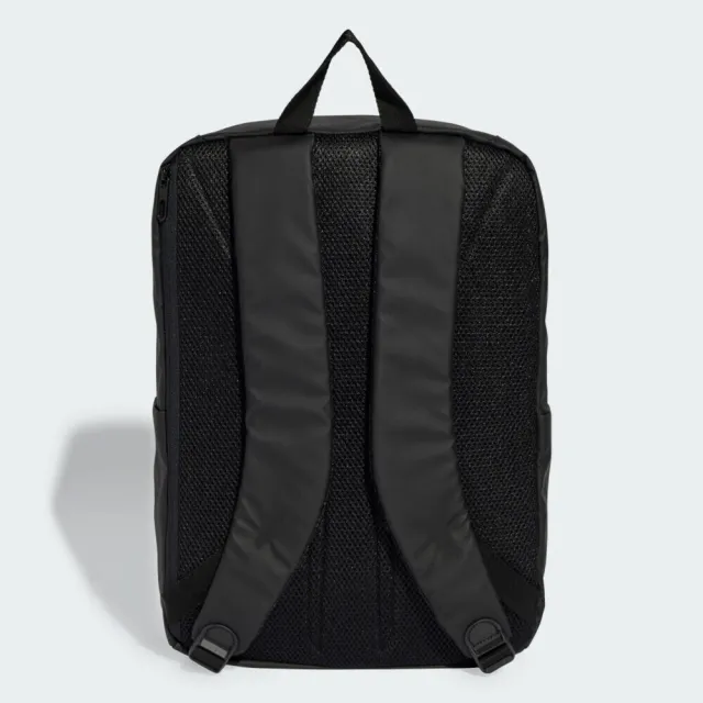 【adidas 愛迪達】Clsc Btu Boxy 後背包 戶外 運動 休閒 黑 白(JD9566)
