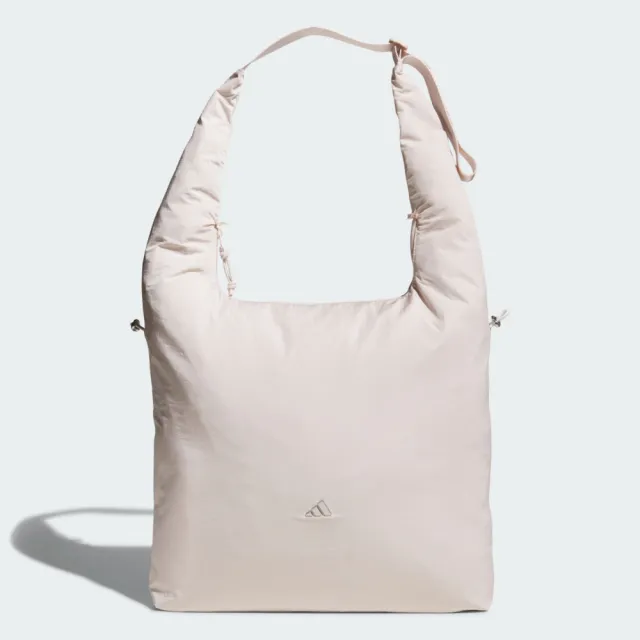 【adidas 愛迪達】W Tote Bag 托特包 肩背包 手提 米(KC0232)