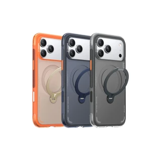 【TORRAS 圖拉斯】Ostand Spin Air iPhone 17系列磁吸四象限旋轉支架氣囊防摔手機殼