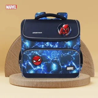 漫威蜘蛛人時尚書包(橫式書包大容量設計)