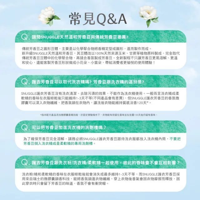 【SNUGGLE】熊寶貝天然溫和護衣芳香豆罐裝 350ml(法國玫瑰X茉莉/藍風鈴X白麝香)