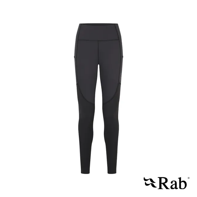 【RAB】Torque Tights Wmns 彈性耐用防潑水緊身褲 女款 烏木灰/黑 #QFW29