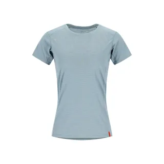 【RAB】Syncrino Base Tee Wmns 羊毛混紡排汗衣 女款 堡壘灰 #QBL31