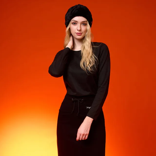 【MAJOR MADE】四代羊絨柔軟圓領發熱衣(發熱衣/內搭上衣/圓領)