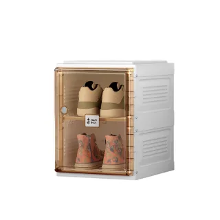 【hoi!】ANTBOX 螞蟻盒子免安裝折疊式磁吸鞋盒2格