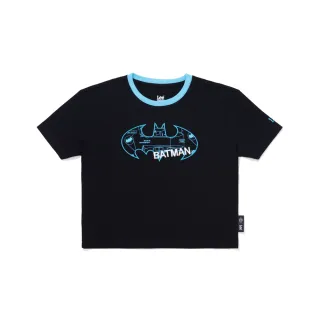 【Batman x Lee】童裝 短袖T恤｜蝙蝠俠｜季節性版型｜氣質黑(LB502094K11)