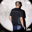 【Batman x Lee】男裝 短袖T恤｜蝙蝠俠 脇邊印花｜季節性版型 ｜氣質黑(LB502100K11)