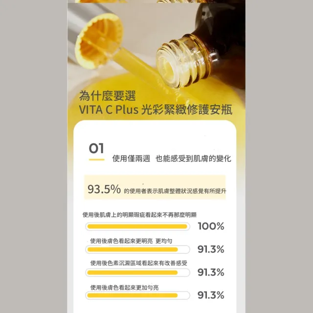 【MISSHA】Vita C Plus 光采修護緊緻安瓶