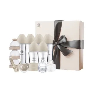 【Simba 小獅王辛巴官方直營】蘊蜜質金玻璃新生頂級禮盒(彌月禮盒)