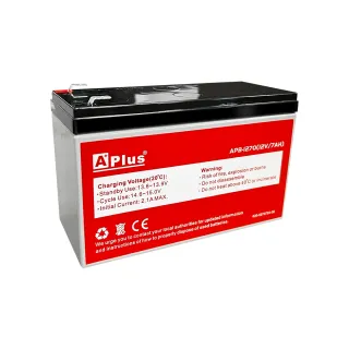 【Aplus 特優】APB-1270 免維護鉛酸蓄電池-12V/7AH(閥控式鉛酸蓄電池)