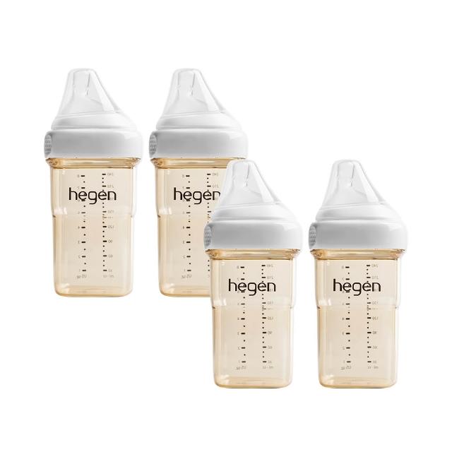 【hegen】總代理｜經典四支組(240ml雙瓶 x2)_白