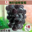 【阿成水果】日本空運岡山貓眼葡萄6串5kgx1箱(空運_多汁甜度高_冷藏配送)