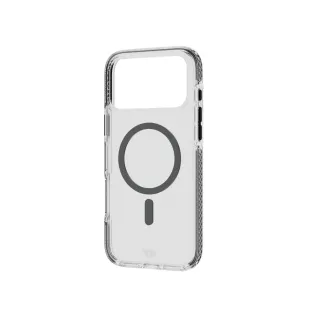 【tech21】iPhone 17 Pro Max 6.9吋 EvoCrystal 磁吸晶核透明防摔保護殼(透黑)