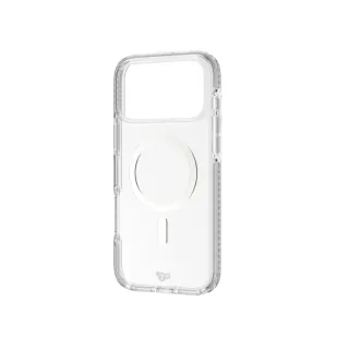 【tech21】iPhone 17 Pro Max 6.9吋 EvoCrystal 磁吸晶核透明防摔保護殼(透銀)