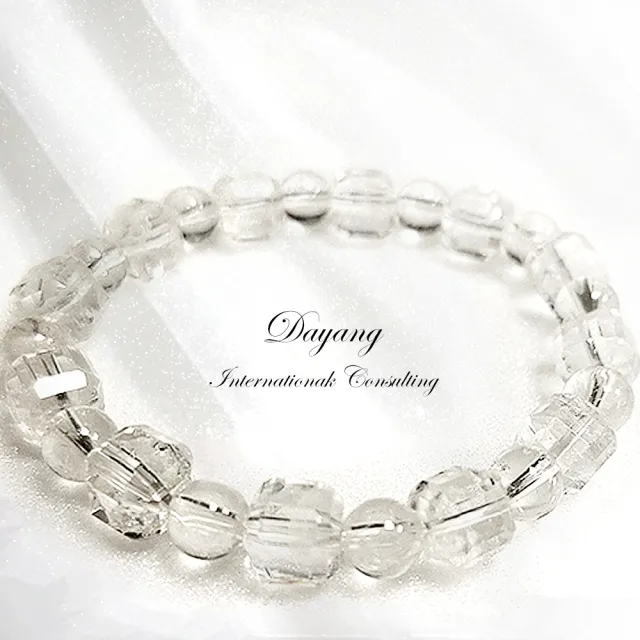 【林海陽】強建生命力突破困境白水晶手鍊