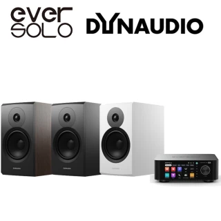 【eversolo】兩聲道音響組合(Play + Dynaudio Emit 10 喇叭)